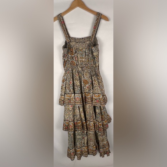 NWT CLEOBELLA Rosalie Midi Dress, Kaleidoscope - Picture 6 of 9